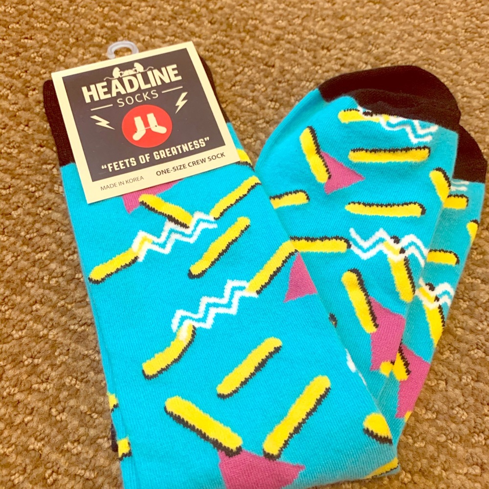 Headline Sock Totally 80’s Crew Sock